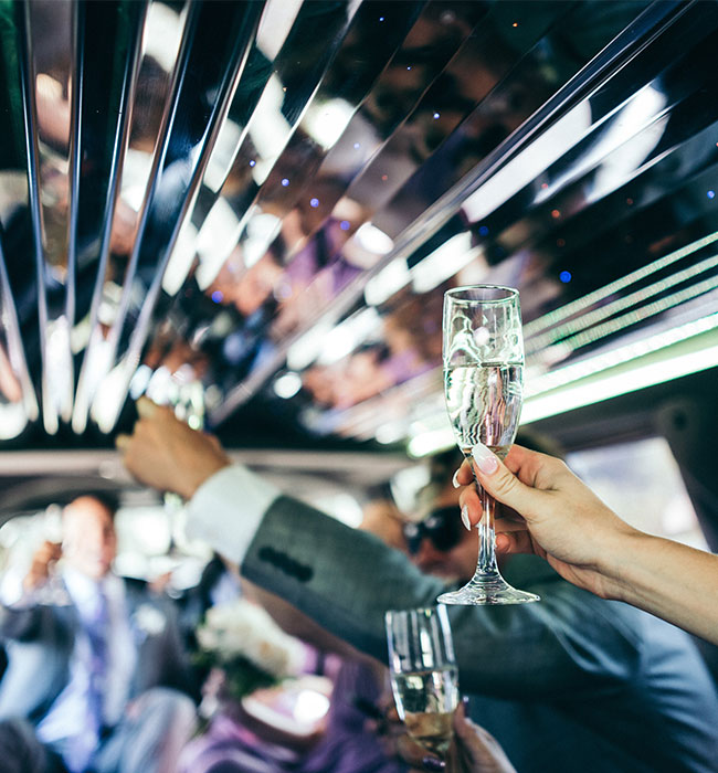 limo service birthday party celebration