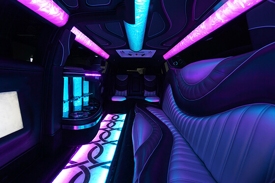 Limousine rental service in Santa Ana