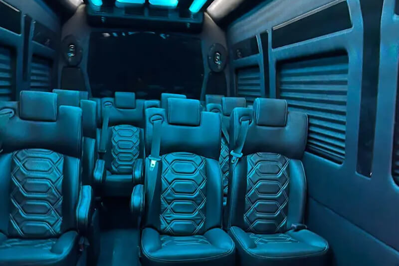 stunning limo van service