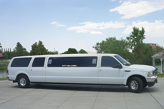 stretch limousine exterior