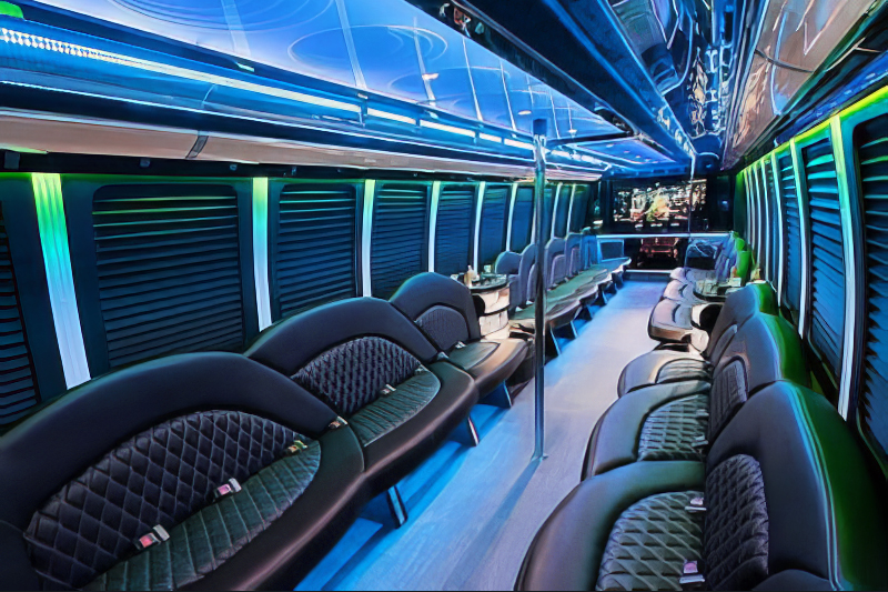 party bus interior