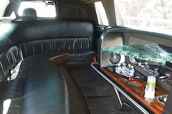 anaheim limo service interior